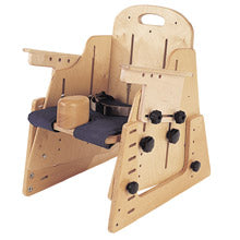 Adjustable Positioning Chair by TherAdapt with Armrests and seat pad