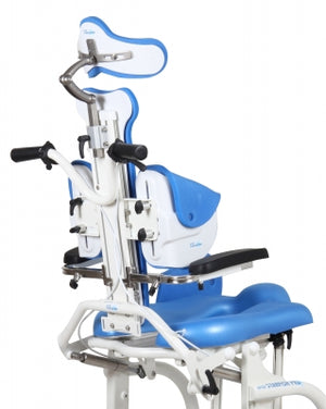 Armrest attached to back for height adjustment for Starfish