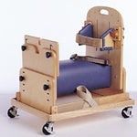 Bolster with Thoracic Pads and Mobile Base additions