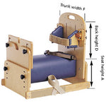 Bolster Chair by TherAdapt Measurements