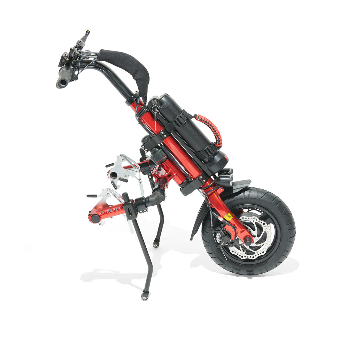 Firefly 2.5 electric scooter attachment in Chrome Red