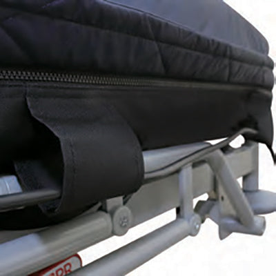 Prius Duet Therapy Mattress|Duet Therapy Mattress interior cells|Easy to use Duet Control Box - hang off footboard of bed|Modular construction of cells for easier cleaning and repair|Cable management keeps electric cords off the floor|Duet CPR Release Valve for emergency care|Duet Control Box Hanging bracket to fit in all type of beds