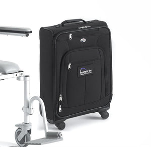 Seat easily disassembles and can be carried in the optional carry case