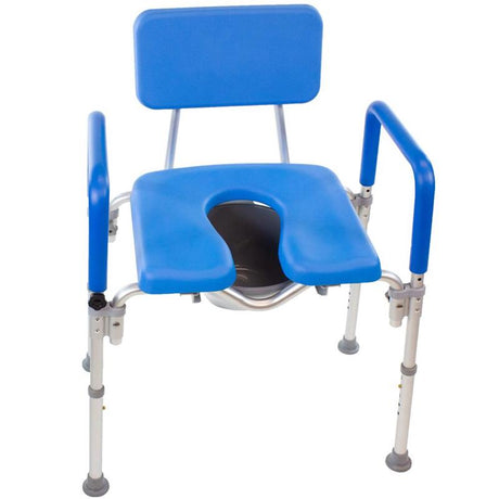 Bariatric Dignity Padded Commode by Platinum Health