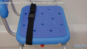 Gateway Sliding Bath Bench with Swivel Seat in gray|Gateway Sliding Bath Bench with Swivel Seat in blue|Benchmate Split Shower Curtain in Beige is Optional|Benchmate Split Shower Curtain in White is Optional|Gateway Sliding Bath Bench with Swivel Seat Dimension|Gateway Sliding Bath Bench with Swivel Seat|Gateway Sliding Bath Bench with Swivel Seat in blue|Gateway Sliding Bath Bench with Swivel Seat