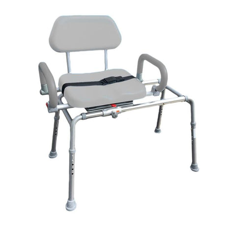 Carousel Sliding Transfer Bench with Swivel Seat by Platinum Health