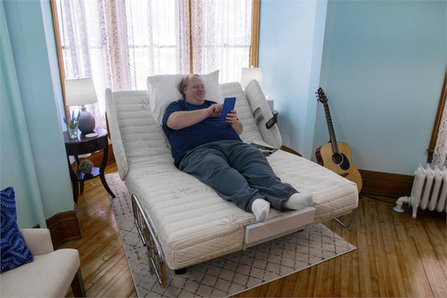 Companion SHD 2 Function Super Heavy Duty Bed with user