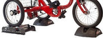 Amtryke Trainer Roller and 2 Wheel Blocks|Amtryke Trainer Roller and 2 Wheel Blocks resistance detail|Amtryke Trainer Roller and 2 Wheel Blocks Size adjustable|Amtryke Trainer Roller and 2 Wheel Blocks Front tire set up|Amtryke Trainer Roller and 2 Wheel Blocks Back tire block|Amtryke Trainer Roller and 2 Wheel Blocks Smallest Tire adjustment