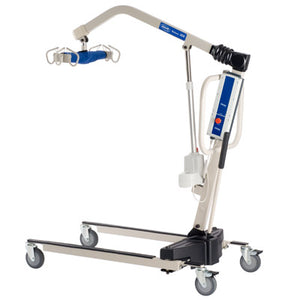 Reliant Power Lift with Low Base - 450 Lbs.|FREE Universal High Sling in Polyester Fabric for comfortable lifts.|Optional Invacare Reliant Scale for Portable lifts supporting up to 600 pounds