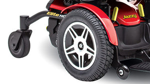 Jazzy Elite HD - Red|Jazzy Elite HD - Blue|Jazzy Elite HD - Performance Electronics|Jazzy Elite HD - Versatile Performance|Jazzy Elite HD - Indoor Maneuverability|Jazzy Elite HD - Large Foot Platform|Jazzy Elite HD - Saddle Bag|Jazzy Elite HD - Cup Holder|Jazzy Elite HD - Crutch Cane Holder|Jazzy Elite HD - Rear Basket|Jazzy Elite HD - Weather Cover