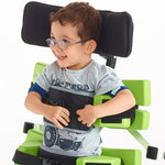 Kid's feel comfortable with all variations of the trunk positioning options
