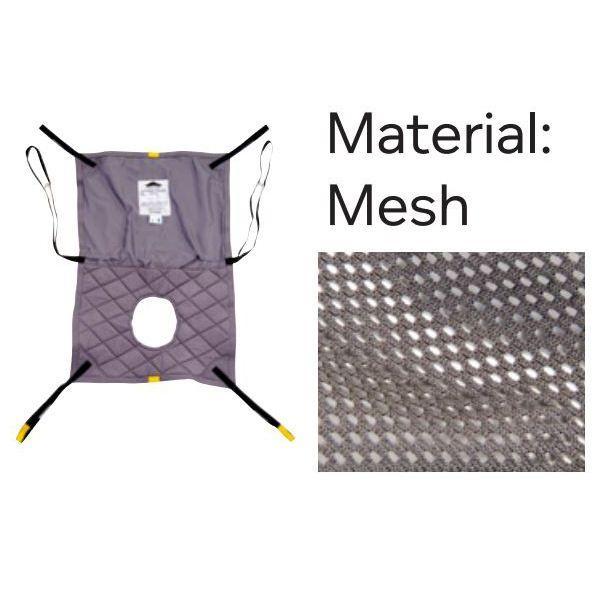 Joerns Hoyer Long Seat Mesh Sling with Commode Opening|Joerns Hoyer Long Seat Mesh Sling with Commode Opening