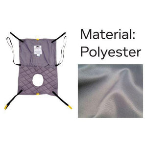 Joerns Hoyer Long Seat Polyester Sling with Commode Opening|Joerns Hoyer Long Seat Polyester Sling with Commode Opening