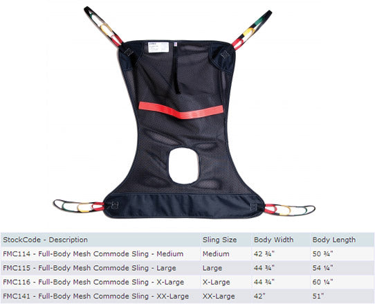 Blue Lumex® Patient Hydraulic Lift|Black/Silver Vein Hammertone Lumex® Patient Hydraulic Lift|Full-Body Mesh Sling|Full-Body Mesh Commode Sling