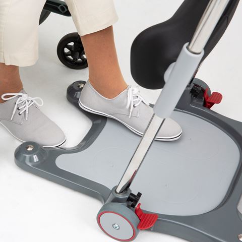 Low, 0.2" step on height and curved base allow for a multitude of transfers