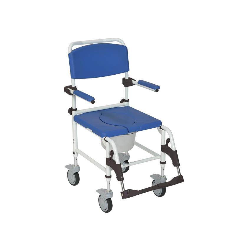 Aluminum Shower Commode Transport Chair By Drive Medical