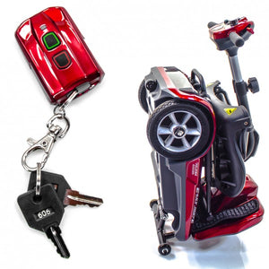 Transport AF+ 4-Wheel Scooter folds at the touch of a button for easy storage and travel