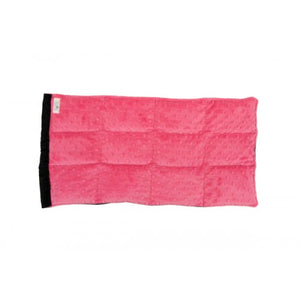 Kozie Cushy Sensory Weighted Lap Pad in Blue has black backing|Kozie Cushy Sensory Weighted Lap Pad in Blue|Kozie Cushy Sensory Weighted Lap Pad in Salsa Red|Kozie Cushy Sensory Weighted Lap Pad in Salsa Red has dark gray backing|Kozie Cushy Sensory Weighted Lap Pad in Hot Pink has black backing|Kozie Cushy Sensory Weighted Lap Pad in Hot Pink