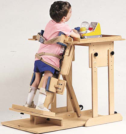 Prone Stander by TherAdapt with Tray Easel