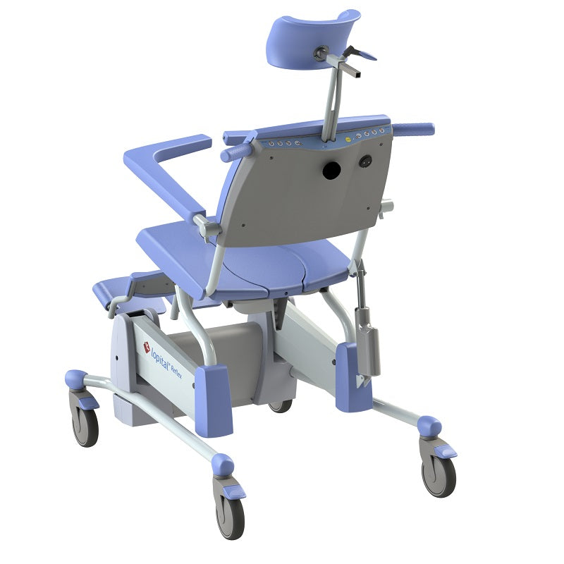 Lopital Reflex Tilt Shower & Commode Chair|Lopital Reflex Tilt Shower & Commode Chair|Lopital Reflex Tilt Shower & Commode Chair|Lopital Reflex Tilt Shower & Commode Chair - Headrest|Lopital Reflex Tilt Shower & Commode Chair - Armrests|Lopital Reflex Tilt Shower & Commode Chair - Commode pan|Lopital Reflex Tilt Shower & Commode Chair|Lopital Reflex Tilt Shower & Commode Chair - Calf Rest