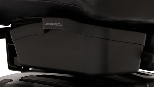 Built-in Underseat Storage