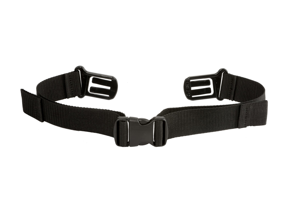 Adjustable seat belt for the Rifton Compass Chair for children  and adults who need an extra stable chair.