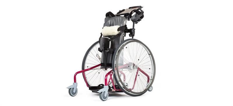Rifton Mobile Stander with optional 20" wheels for self propulsion