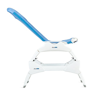 Tub Stand for Wave Bath Chair by Rifton|Tub Stand raised the Wave Bath chair 5-11 inched from tub|Wave Bath Chair attached to tub stand in the tub for easier bathing|Easy to gold Tub stand for the Wave Bath chair|Tub stand folds for easy storage