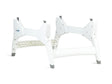 Tub Stand for Wave Bath Chair by Rifton|Tub Stand raised the Wave Bath chair 5-11 inched from tub|Wave Bath Chair attached to tub stand in the tub for easier bathing|Easy to gold Tub stand for the Wave Bath chair|Tub stand folds for easy storage