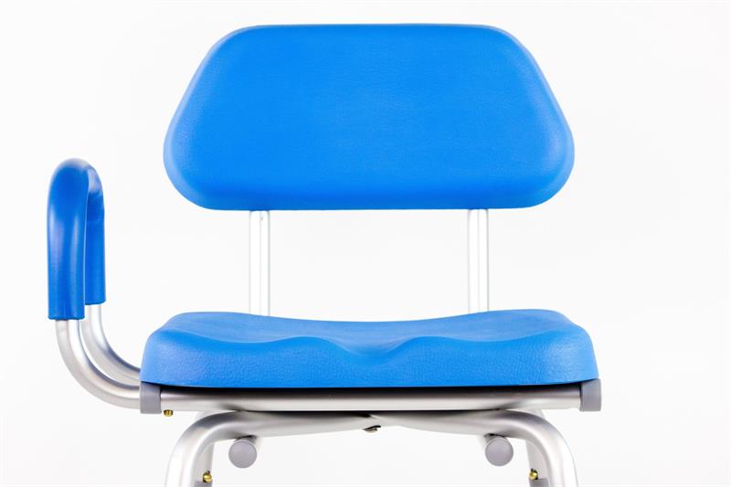 Apex Hip Chair by Platinum Health can be used anywhere in the house|Arms can be used just on the right side of the chair|Arms can be used just on the left side of the chair|Customize your perfect seat and remove the padded armrests completely|Seat can be just the seat without the backrest and armrests|Easy to remove backrest allows seat with just padded armrests