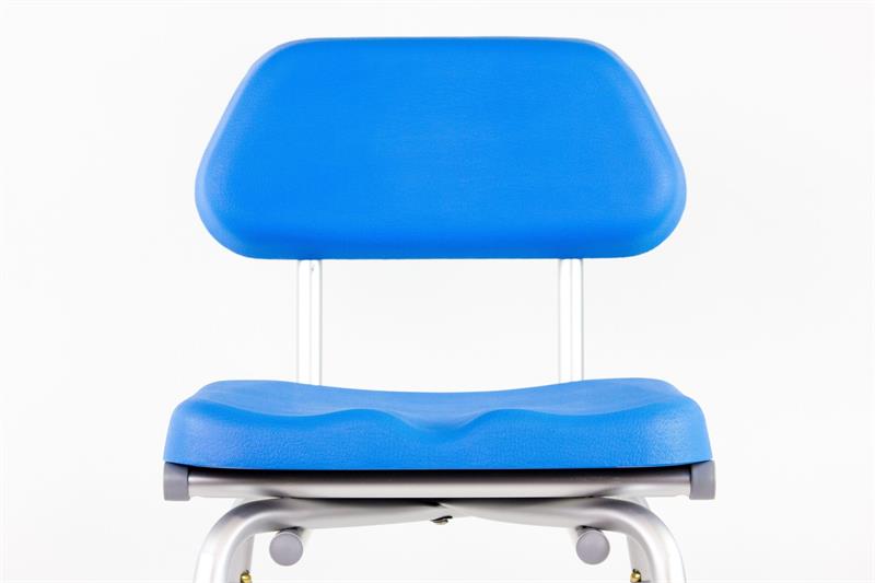 Apex Hip Chair by Platinum Health can be used anywhere in the house|Arms can be used just on the right side of the chair|Arms can be used just on the left side of the chair|Customize your perfect seat and remove the padded armrests completely|Seat can be just the seat without the backrest and armrests|Easy to remove backrest allows seat with just padded armrests