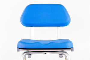 Apex Hip Chair by Platinum Health can be used anywhere in the house|Arms can be used just on the right side of the chair|Arms can be used just on the left side of the chair|Customize your perfect seat and remove the padded armrests completely|Seat can be just the seat without the backrest and armrests|Easy to remove backrest allows seat with just padded armrests