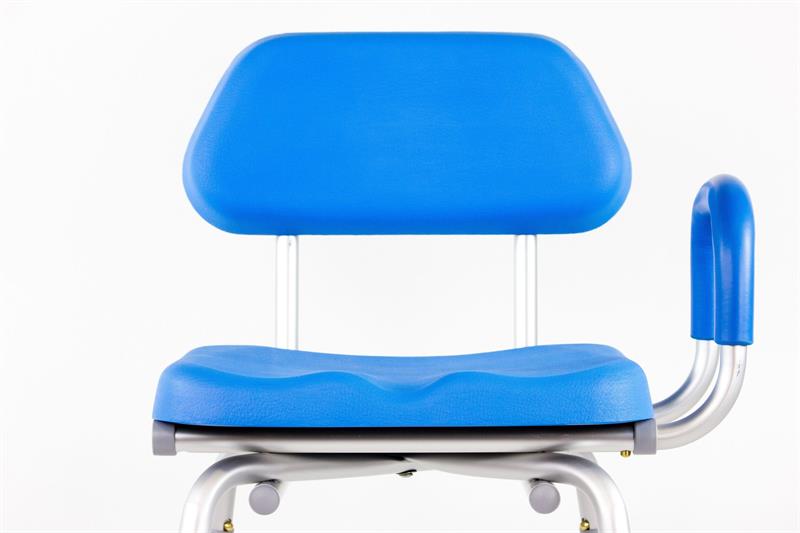 Apex Hip Chair by Platinum Health can be used anywhere in the house|Arms can be used just on the right side of the chair|Arms can be used just on the left side of the chair|Customize your perfect seat and remove the padded armrests completely|Seat can be just the seat without the backrest and armrests|Easy to remove backrest allows seat with just padded armrests