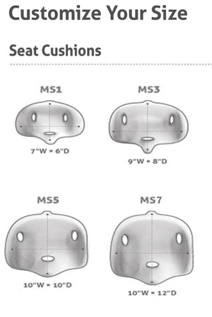 Special Tomato MPS High/Low Seating System - MPS Seat Cushions