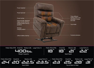VivaLift Radiance Collection|VivaLift Radiance in-Home Reclined|VivaLift Radiance in Canyon Steel|Radiance shown in Steel|VivaLift Radiance in Canyon Ocean|Radiance shown in Ocean|VivaLift Radiance in Canyon Silt|VivaLift Radiance in Canyon Walnut|VivaLift Radiance Collection|VivaLift Radiance in-Home|VivaLift Radiance Special Touches