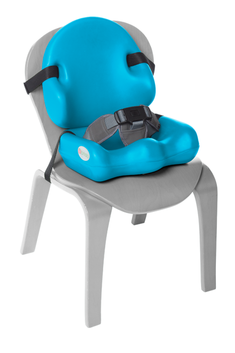 Optional Soft Liner seat and back in Aqua