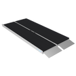 EZ Access Single Fold Suitcase AS Ramps|Dual ramp is great for manual wheelchairs|Self-adjusting bottom transition plates independently adjust