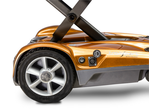 Transport AF+ 4-Wheel Folding Scooter by EV Rider - Solid no flat tires