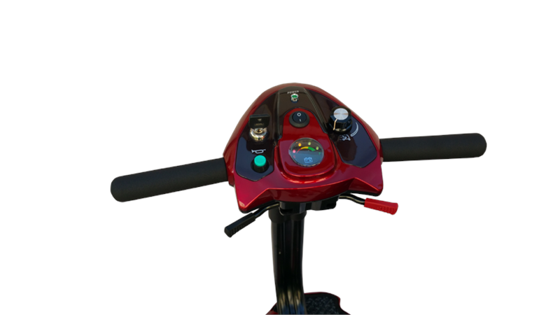 T bar height adjustable tiller with throttle