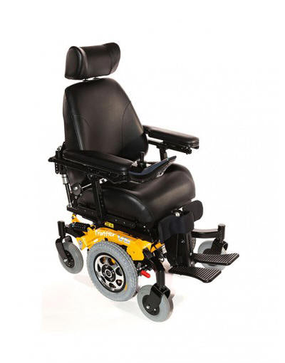 Yellow V6 Frontier All Terrain Wheelchair