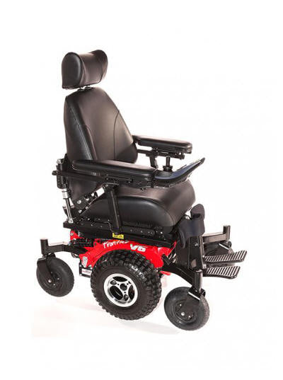 Red V6 Frontier All Terrain Wheelchair