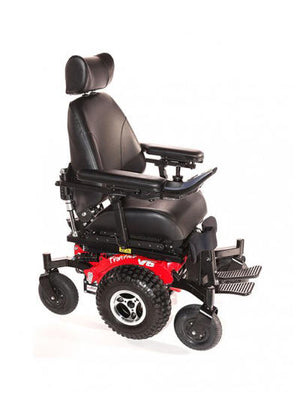 Red V6 Frontier All Terrain Wheelchair