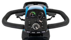 Easy to read Voltmeter and wraparound handles