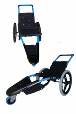 Vipamat Hippocampe Pool Wheelchair Near Pool|Vipamat Hippocampe Pool Wheelchair Front and Side View|Vipamat Hippocampe Pool Wheelchair being used in pool|Vipamat Hippocampe Pool Wheelchair with Child rider|Vipamat Hippocampe Pool Wheelchair with Child rider and assist